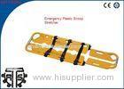 Plastic Foldable Emergency Rescue Stretchers , Folding Pole Stretcher