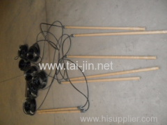 MMO titanium tubular anode connect with cable used for deep well system