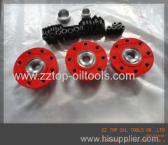 Double studded flange adapter as per API6A