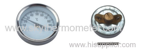 SS bimetal thermometer