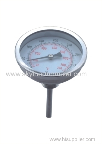 SS bimetal thermometer