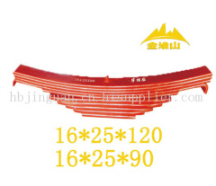 semi-trailer auto parts leaf spring 60si2mn 65mn sup10 sup9 16*25*120 16*25*90