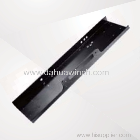 winch mounting plate for car