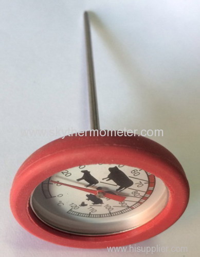 Meat thermometer bbq usage