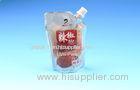 Laminated Stand Up Spout Sterile Opaque Aluminum Foil Retort Snack Food Packaging Bags