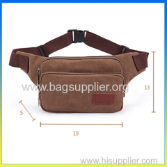 Supplier of canvas phone pack from China sports waist bag for man