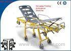 Foldable Stainless Steel Automatic Loading Stretcher for Outdoor Rescue