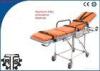 Foldable Ambulance Stretcher Stainless Steel Ambulance Gurney For Patients Rescue