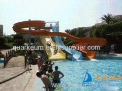 Custom 6m Family Resorts Water Slides Equipment for Holiday Entertainment