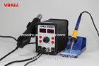 hot air bga LED Mobile phone Rework Station with 3 nozzles , soldering stations