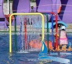 OEM Aquatic Playground Family Play Area Waterfall Spraygrounds Equipment