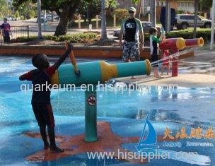 Custom Aqua Park Equipments Kids Water Gun Sprayground System for Water Splashing