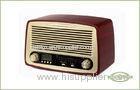 Alarm Clock Wooden Retro Radio USB / SD / MMC Socket MP3