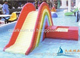 rainbow slide/ Aqua play