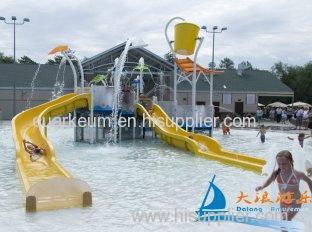 OEM Outdoor Water Playground Leisure Play Aqua Park Equipment For Kids and Adults