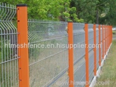 PVC-coated 3D Welded Wire Mesh Fence Panel 3D Wire Fence Panel