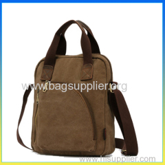 Stylish popular canvas cross body bag leisure messager bag