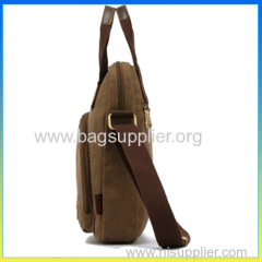 Stylish popular canvas cross body bag leisure messager bag
