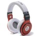 Monster Beats Angel Pro Perfect Sound Foldable Headphones White with Red Wholesale