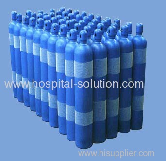 Hospital using 10L whole set medical oxygen cylinder