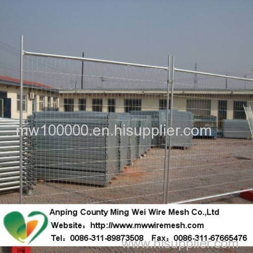 hot dipped galvanized temp fence at lower price