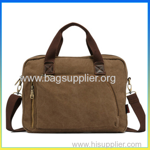 canvas wholesale laptop messager bag