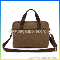 Fahion canvas shoulder bags wholesale laptop messager bag