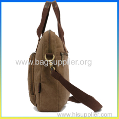 Fahion canvas shoulder bags wholesale laptop messager bag