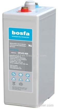 OPzV2-600 2v600ah battery 2v opzv battery gel battery 2v 600ah sealed gel cell batteries