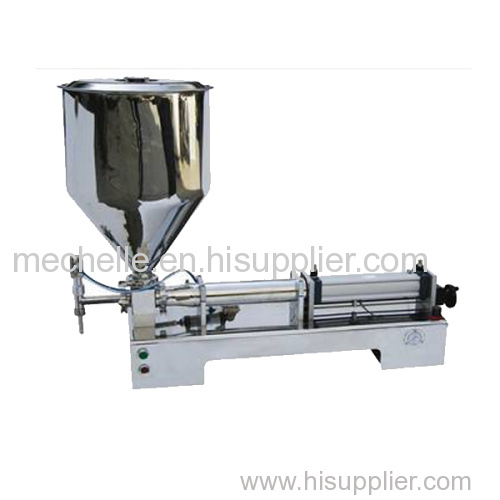 G1WGD single nozzle pneumatic paste&liquid filling machine for jam