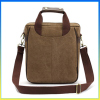 Trendy new desing leisure cross body bag canvas computer message bag