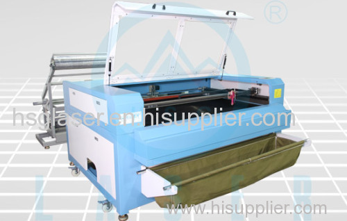 HS-R1610 auto-feeding laser cutting machine for garment and leather industries