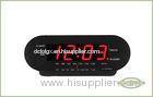 High Sensitivity Tabletop Clock Radio AM FM Digital Alarm Radio 12 / 24 hour