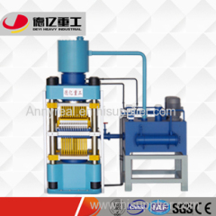 Hydraulic brick making machine