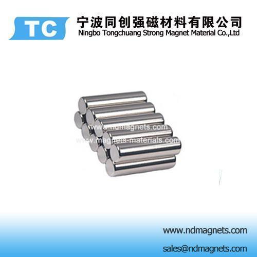 cylinder ndfeb magnets produced