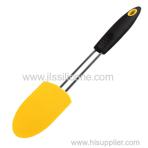 OEM Silicone scraper spatula with stainless steel handle