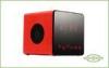 Red Wooded Mega Bass Bluetooth Music Players For Mobile Phone