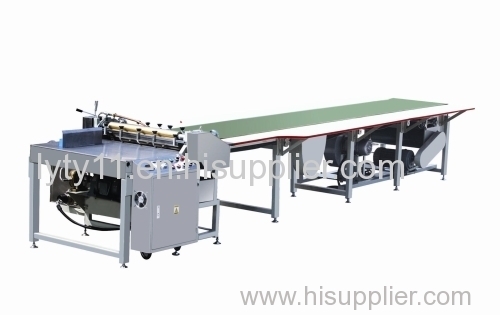 Semi automatic gluing machine