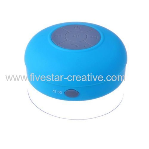 Wireless Suction Cup Mini Waterproof Speaker MIC Car Stereo Handsfree Bathroom Suction