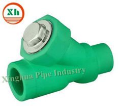 China polypropylene plastic filter valves copper pipe fittings