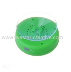 IPX4 Grade Mini Ultra Portable Waterproof Bluetooth Wireless Stereo Speakers with Suction cup Green