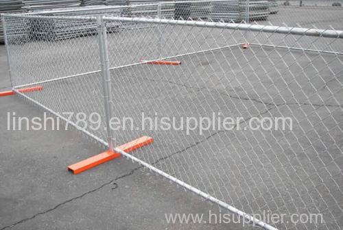 Chain Link Temporary Fencing for Boundary Delineation