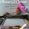 Unique Red/Pink Ultra Destructible Vinyl Label Paper for Cover Security Code Use