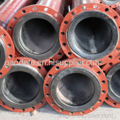 Steel plastic composite straight pipe