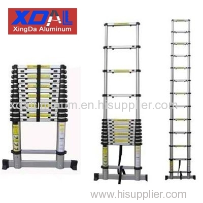 XD-TS-320 Aluminum alloy telescopic ladder with unique integral safety stabilizer