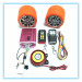 voice motorcycle alarm with mp3 player