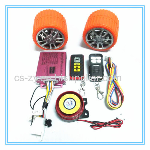 12v motorcycle alarm motorcycle mp3 usb player