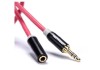 12ft 3.5mm Male to Female M/F Stereo Audio Headphone Extension Cable Cord