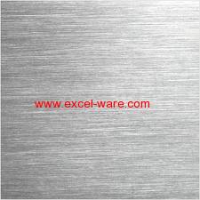 sheet metal fabricated brushed