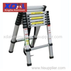 XD-AF-200 Aluminum folding telescopic ladder with robust construction